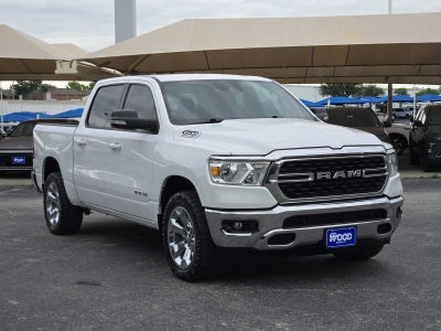 2022 RAM 1500 Lone Star Crew Cab 4x4 5'7" Box