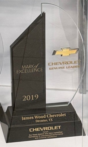 2019 Chevrolet Genuine Leader Award