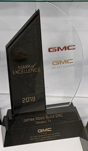 2019 GMC Mark of Excellence Select Leader Award