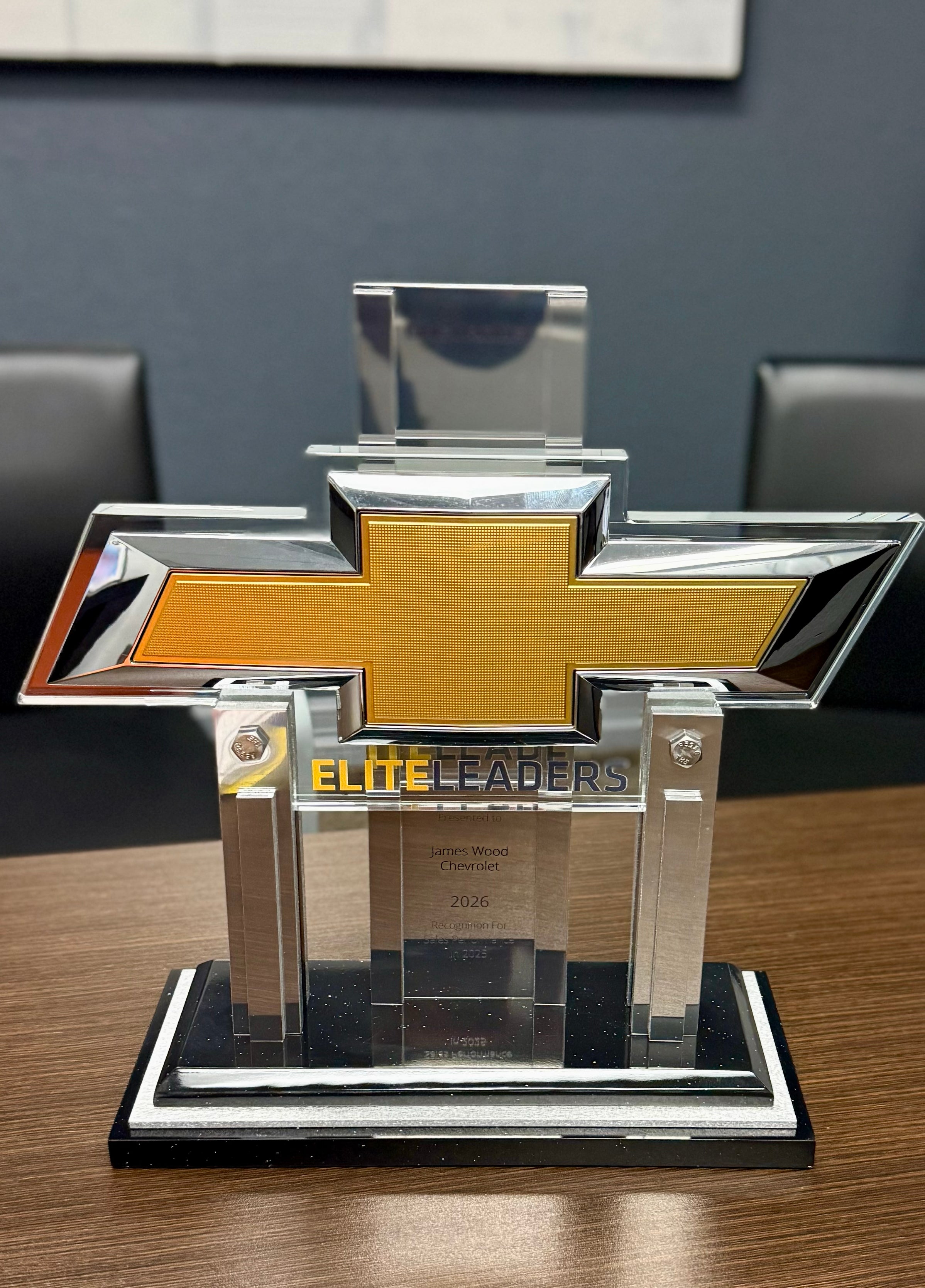 2026 Chevrolet Elite Leaders Award