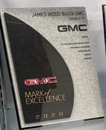 2020 GM Mark of Excellence - James Wood Buick