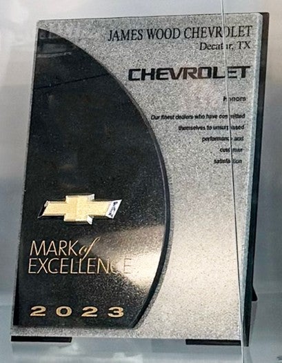 2023 Chevrolet Mark of Excellence