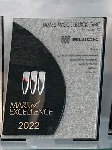 2022 GM Mark of Excellence - James Wood Buick