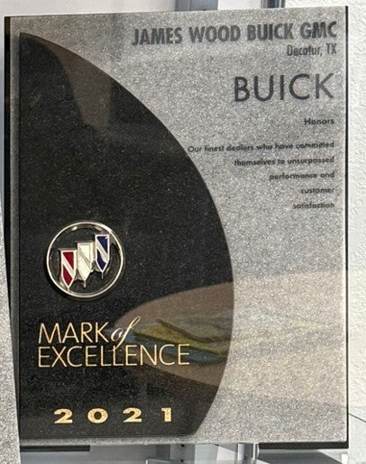 2021 GM Mark of Excellence Buick