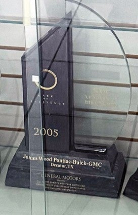 2005 Mark of Excellence - James Wood Pontiac-Buick-GMC