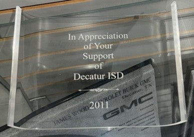 2011 Decatur ISD Appreciation of Support