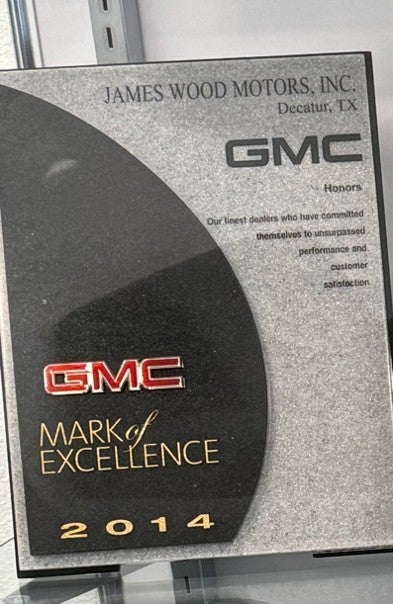 2014 Mark of Excellence Chevrolet Genuine Leader - James Wood Motors