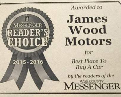 2015 Wise County Messenger Reader's Choice Best Place to Buy a Car