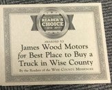 2016 Wise County Messenger Reader's Choice Best Place to Buy a Truck