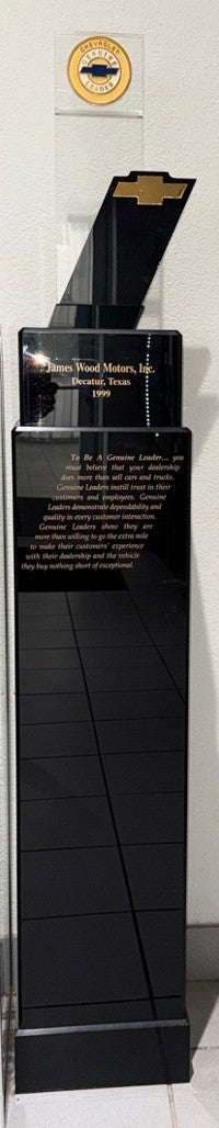 1999 Chevrolet Genuine Leader Award
