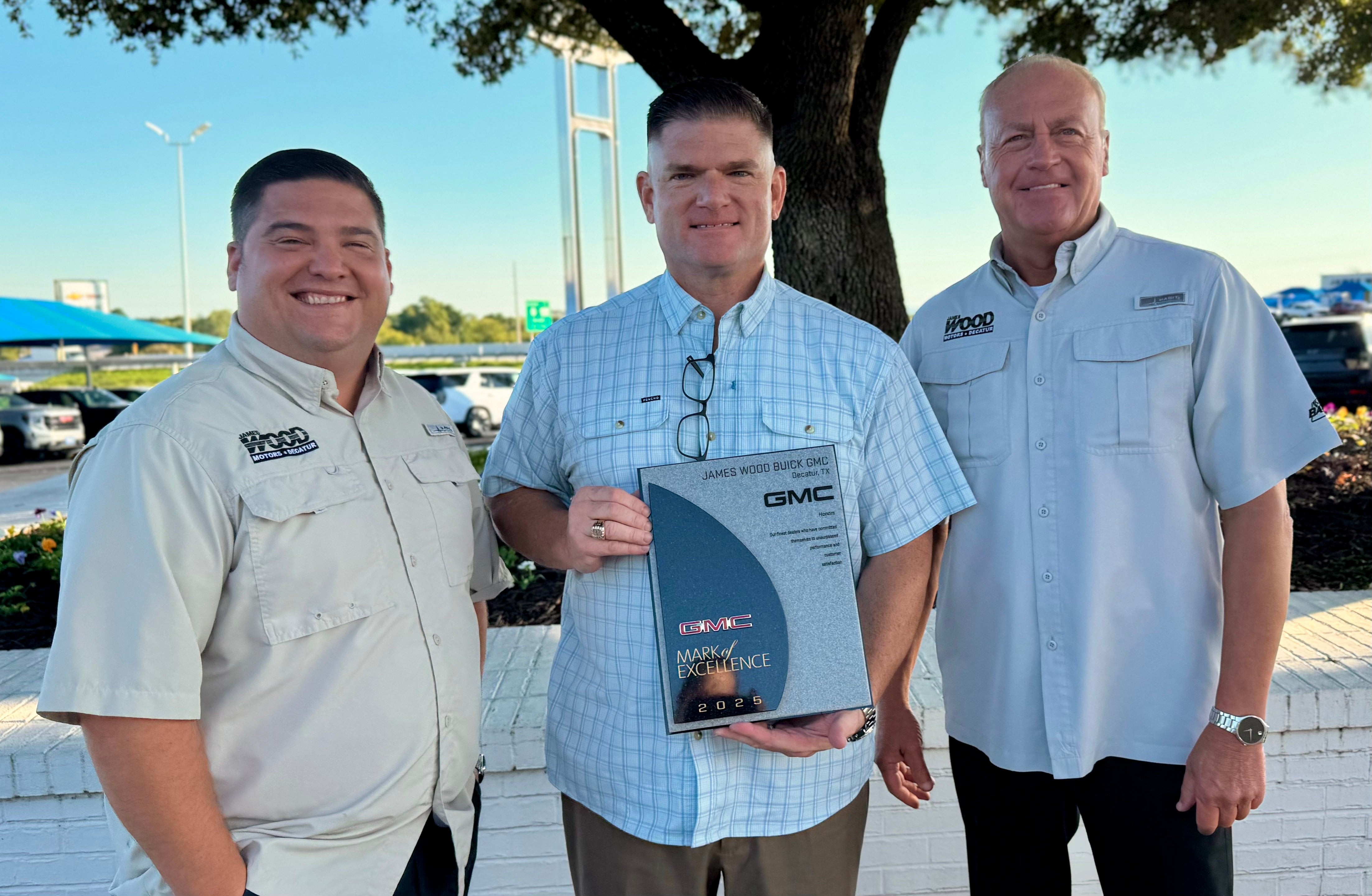 2025 GM Mark of Excellence and Dealer Excellence Recognition - James Wood Motors