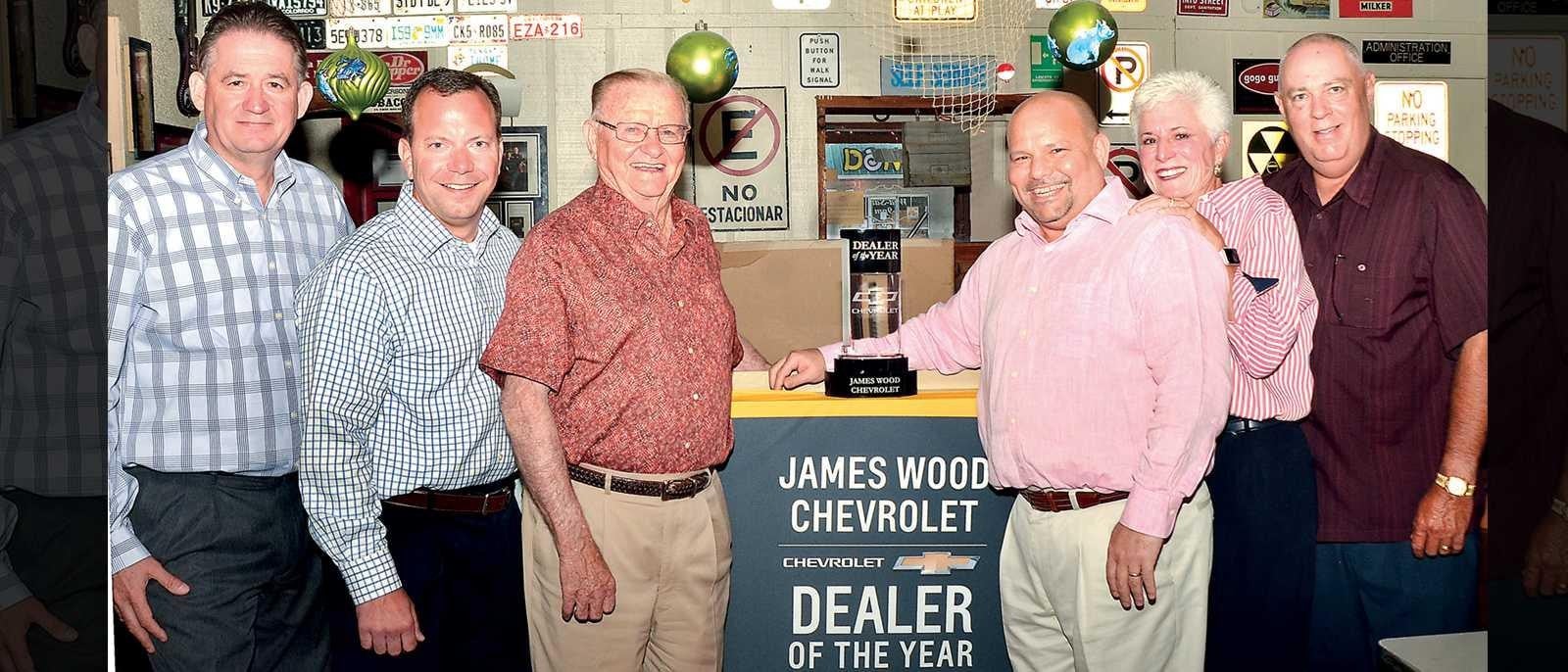 Group starting together smiling