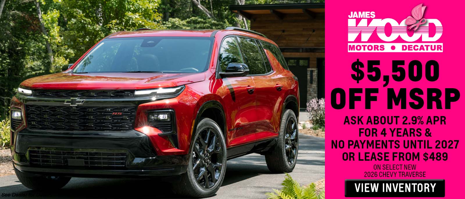 2026 Chevrolet Traverse