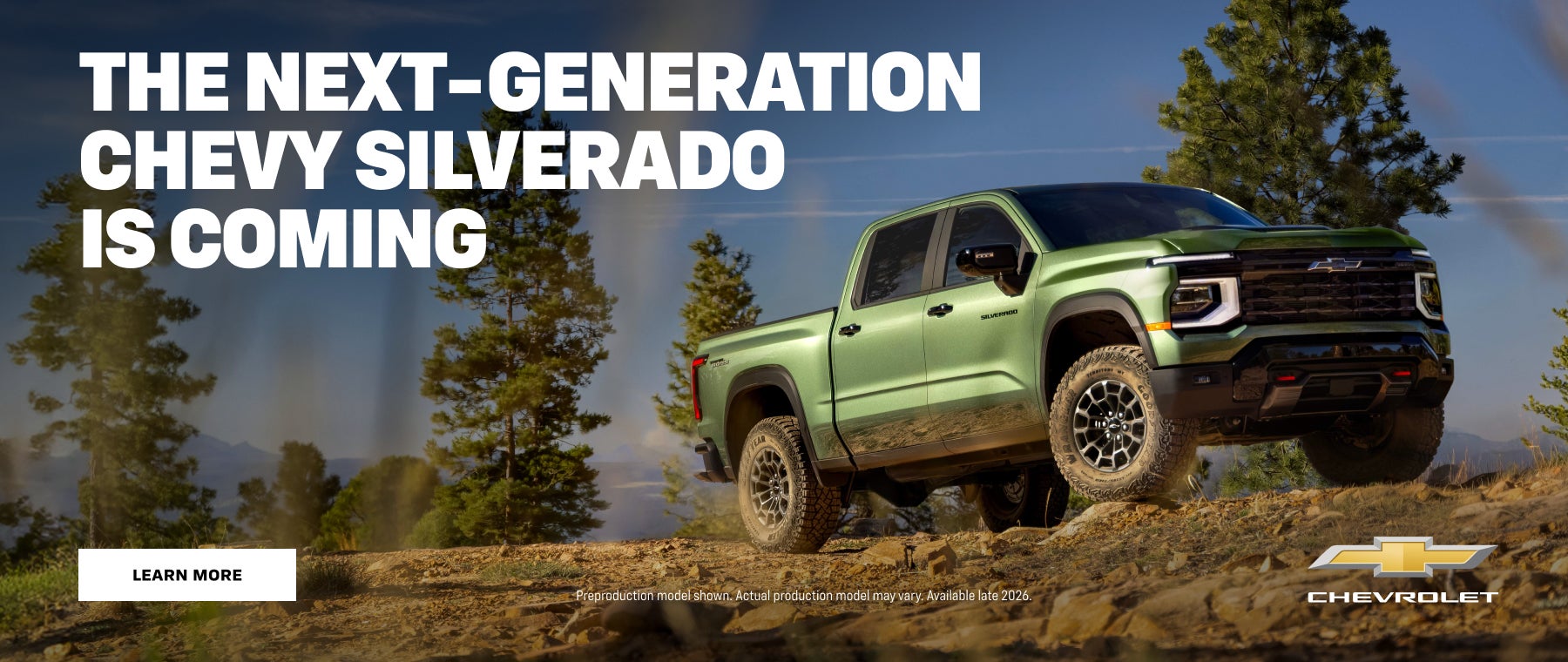 The next generation Silverado is coming.